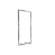 Gólv-klæðastativ 60 cm. Krom. B-MT