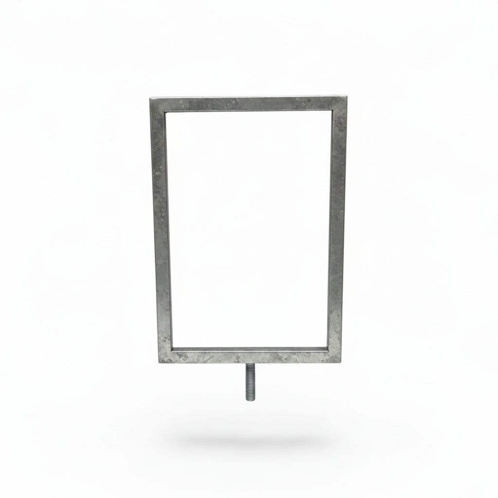 Skiltaramma, A5, metal, galvaniserað.