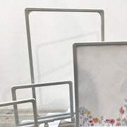 Skiltihaldari, A3, við innstiksplátu, plast, ljósgrátt