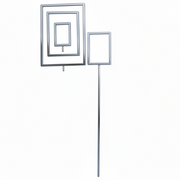 Skiltiútbyggari krom, 70 cm. V/ 8 mm. Gervi. Joystativ.