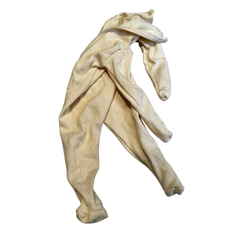 Beige pløga til leddað babygine - 6 mdr.