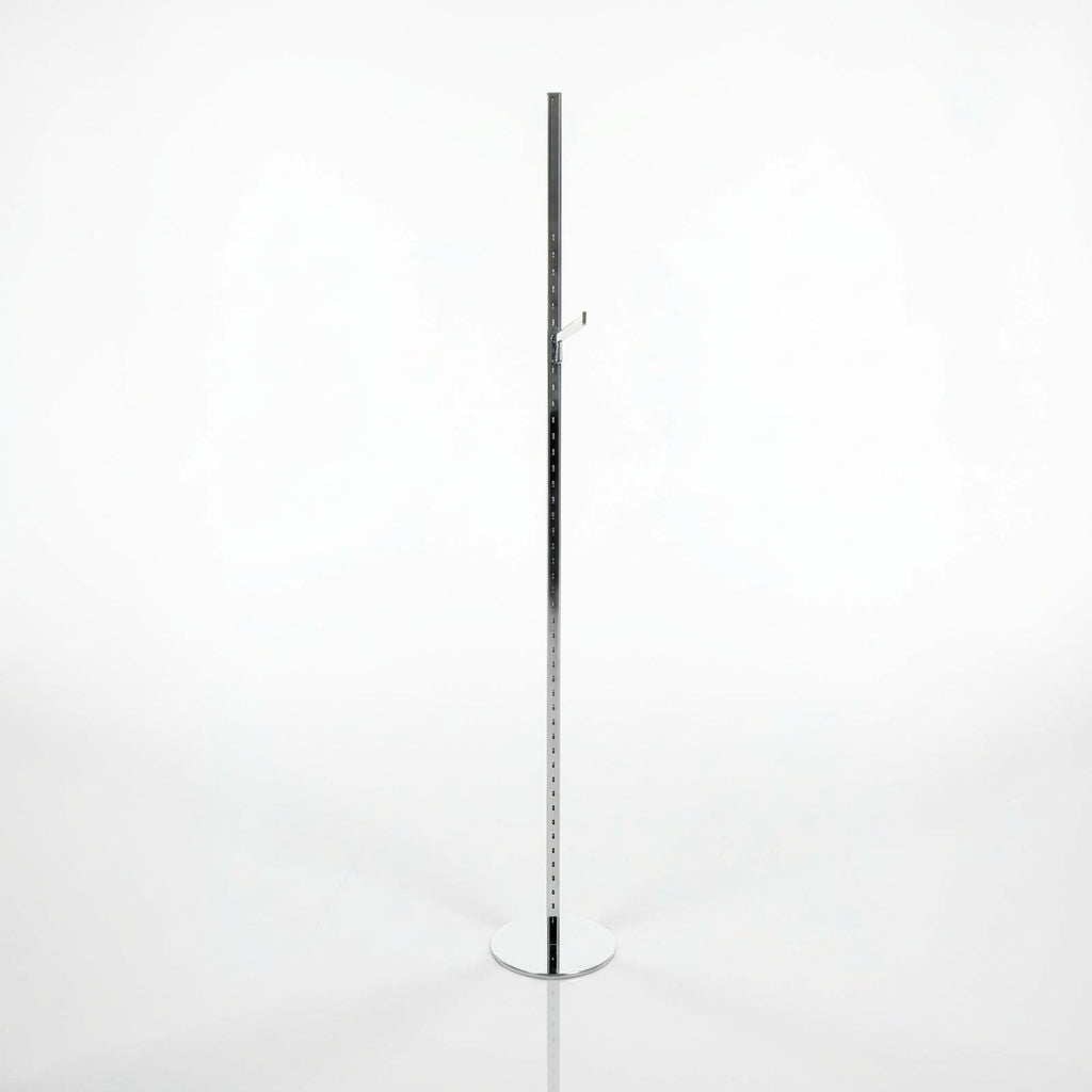 Vindeyga- / súludisplay við front-hengari. 40 mm, H226 cm. krom