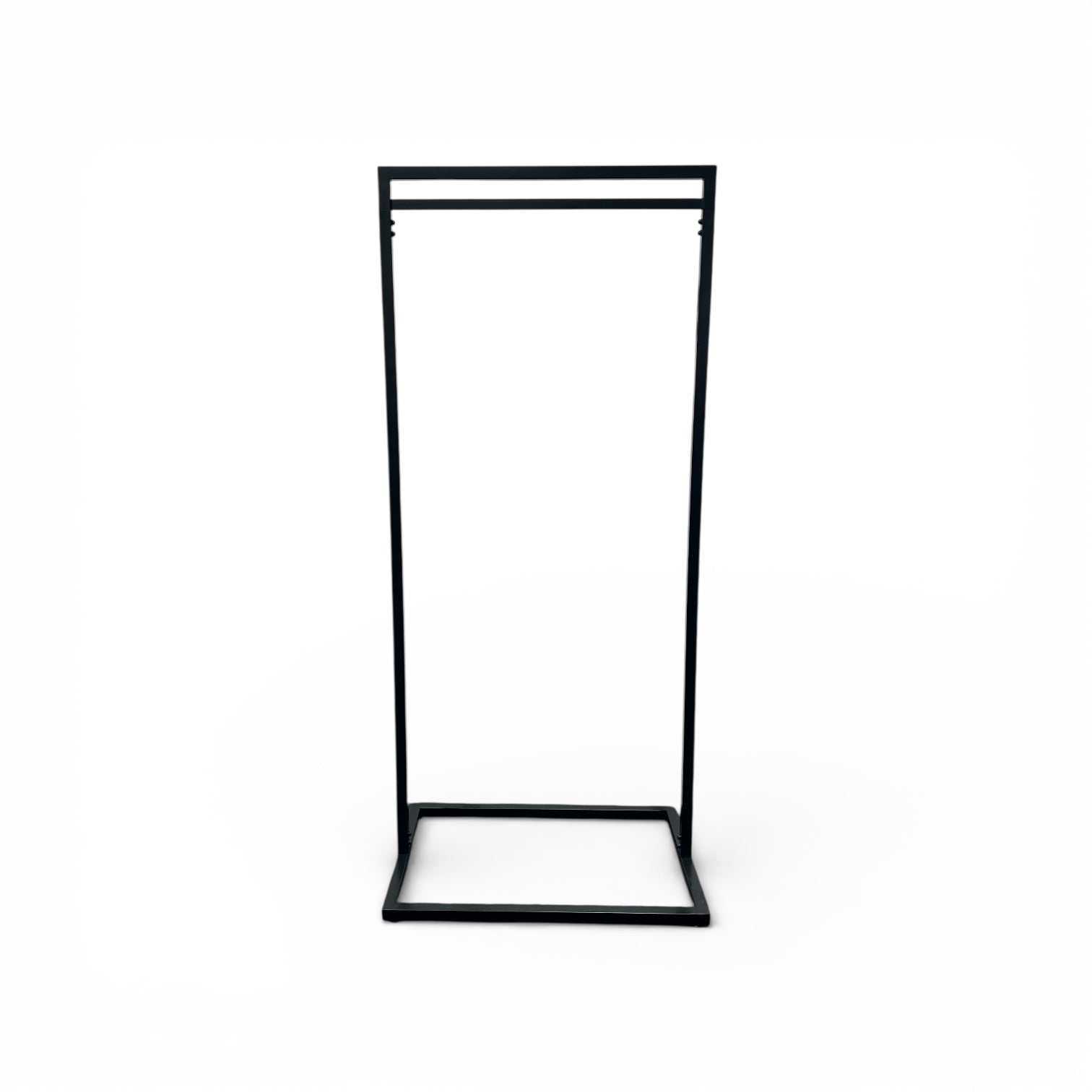 Kloðarstativ, svart, B80 x D50 x H180 cm. Tøjstativ Frame