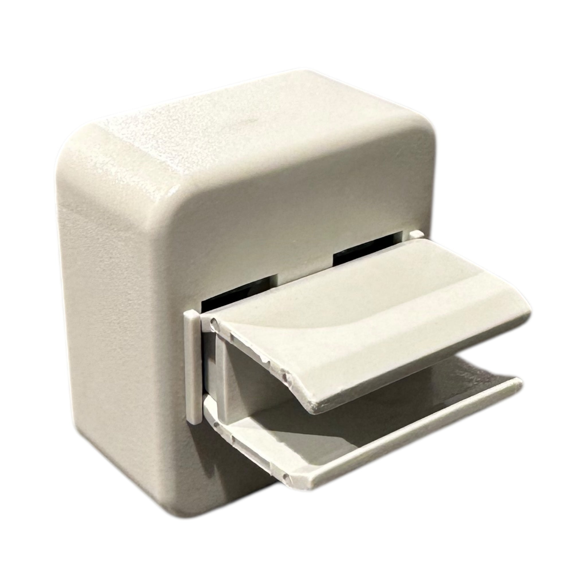 Magnetklips, vandrett, B 3,5 x D 3 x H 3 cm, skiltahaldari til plastrammu. Sí og vel verðinar