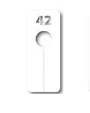 Langur hvítur skøddarskiljari, stødd 42