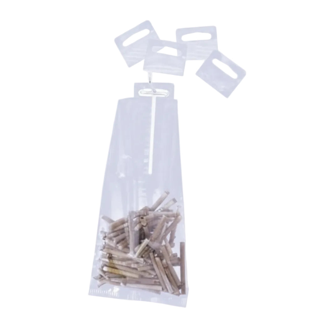 Hang-Tags / Plastophæng við sjálvklæb