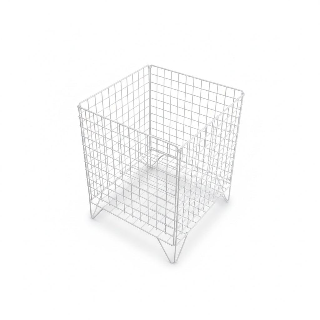 Vørukurv - 62 x 62 cm, krom. Nancy light