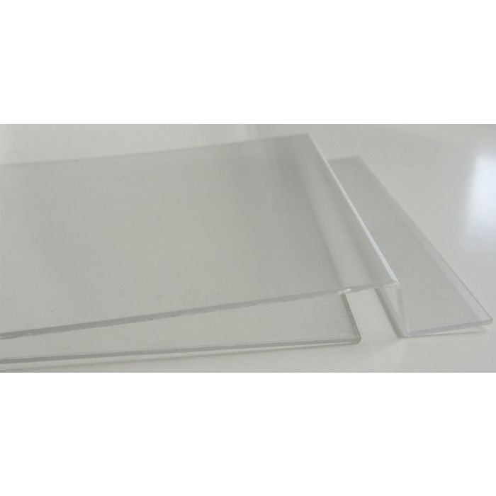 Skilthaldari A6 stoyptur, akryl. Til rillubrett