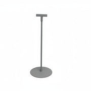 Skiltahaldari. Plastfótur við stong. Fast hædd 33 cm. MØRKEGRÅ