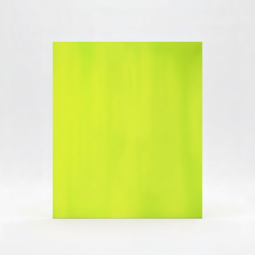 Skiltapappír, belagt á 1 síðu, neon gulur, 260 g, 50 x 70 cm