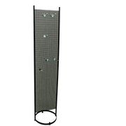 1 Impulsstaður í svart inkl. 20 stk. krókar