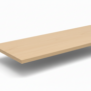 Melamin hylda, beinlinj, ahorn, 19 mm, 90,9 x 50 cm