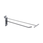 Kromaður eurokrókur til panel, 30 cm, við yvirarmi.