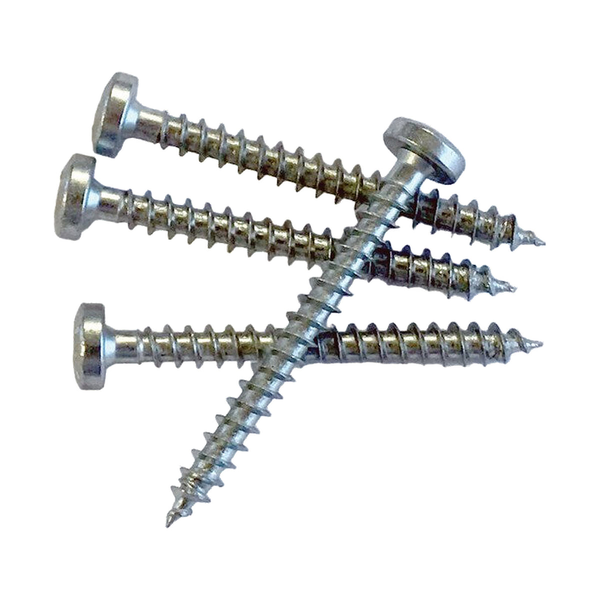 Spónplátuskrúvur til hillaberarar – 4x40 mm, 4 stk.