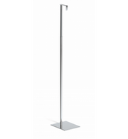 Krom nakkestander til Elite torso, H140-190 cm