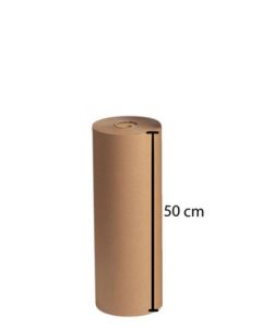 Pakkepapir - Brun - (50 x 350 cm.) - Kraftig
