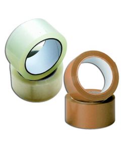 Pakketape - 50 mm - klar eller brun