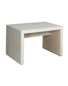 Salgsbord H 40 cm. Hvid melamin. 60 x 40 H 40 cm.