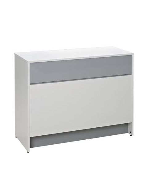 Easy disk, bred modul B117. Hvid og grå