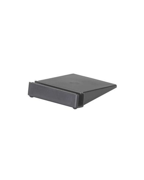 Bordholder i plast. B 6 x D 7,5 cm, skilteholder. Vælg farve