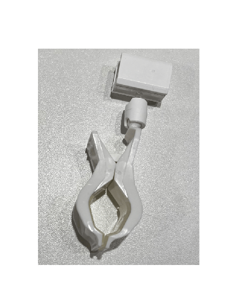 Clear Grip, skilteholder, m/clips t/ plastramme