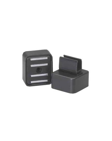 Magnetclips, vandret, B 3,5 x D 3 x H 3 cm, skilteholder til plastramme.Vælg farve