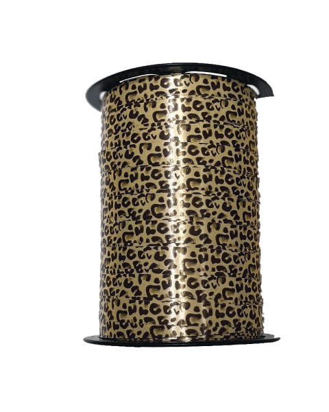 Gavebånd. Leopard mønster.  10 x 225 mtr.