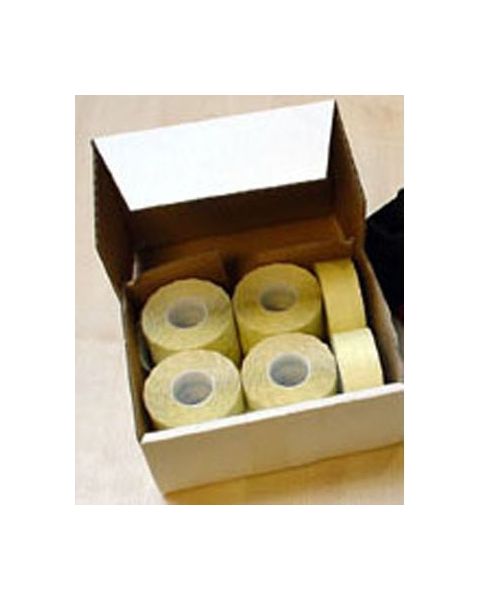 Prisetiketter - 1 linje Hvid