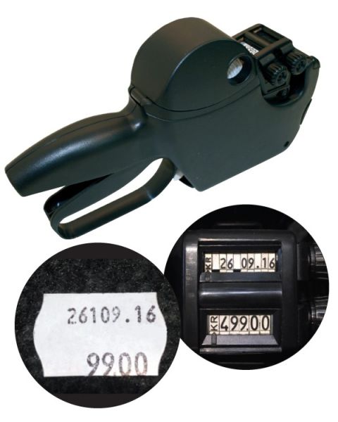 Prismærkepistol - 2 linjer - SuperSellerS