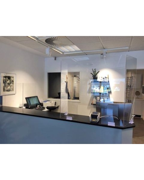 Hygiejneskærm. 3 fløjet -  H67