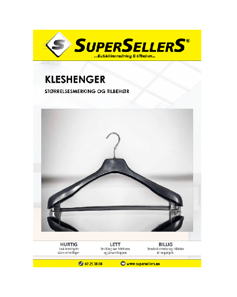 Katalog med bøjler