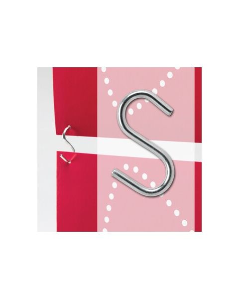 S-krog - H 2,5 cm - 50 stk. 