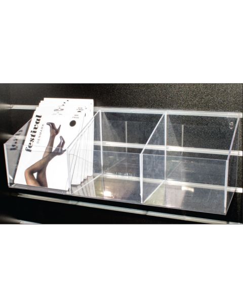 Akrylkasse 3. rum -  t/ bord & panel