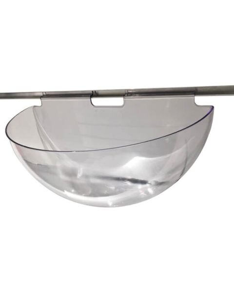 Halvkuppel t/ rillepanel - akryl