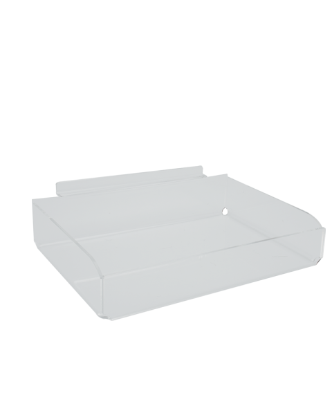 Akrylboks 26,5 x 17,5 x H4,5 cm. Til rillepanel