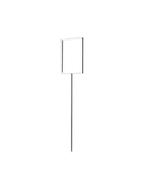 A4 skilteholder t/ Joy-stativ, H 80 cm. Vælg farve