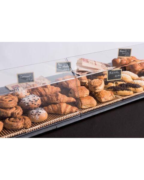 Nyseskærm B 100 x 19 x 23, akryl