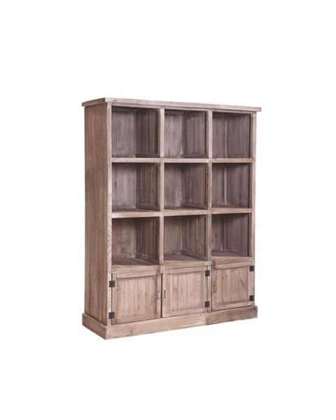 Heritage Reol m/ 9 rum + 3 skabe 