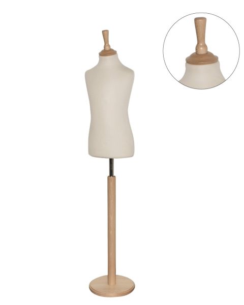 Barnegine (6/8 år) - rund fod ask - Treviso