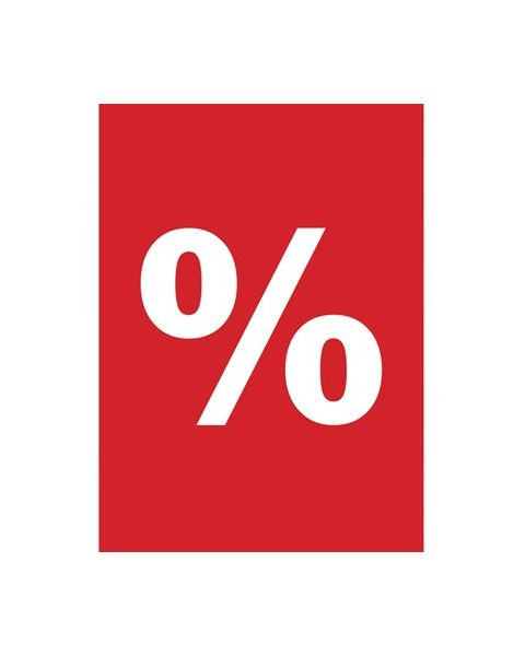 Plakat - Procent % - 50 x 70 cm