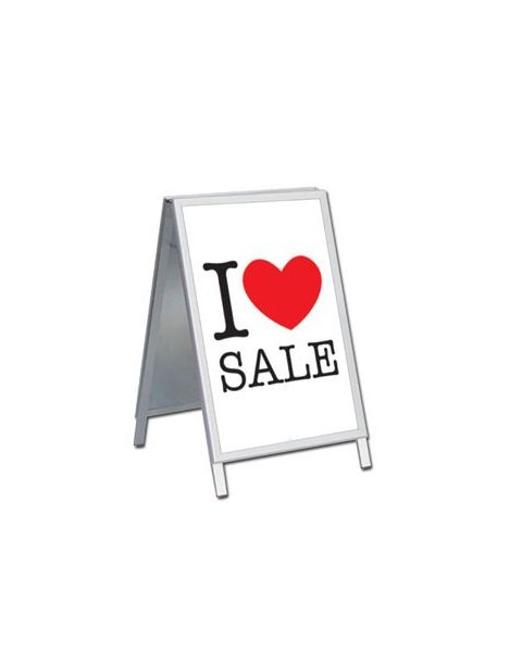 Plakat - I LOVE SALE - 50 x 70 cm