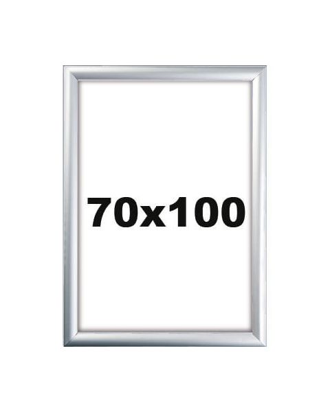 Snaprammer - 70 x 100 cm. Kan bruges udenfor. Vælg sort eller aluminium.