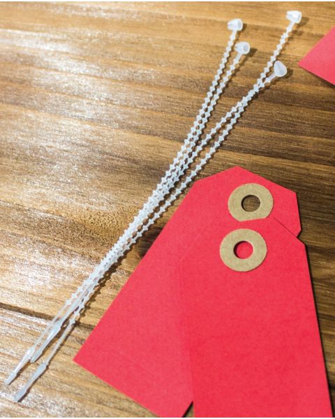 Strips m/ lås og perler - 1.000 stk.