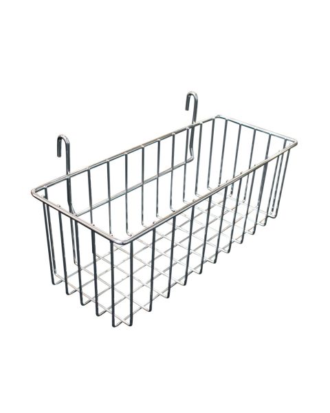 Trådkurv t/ gitter eller Tubo, krom, 36 cm