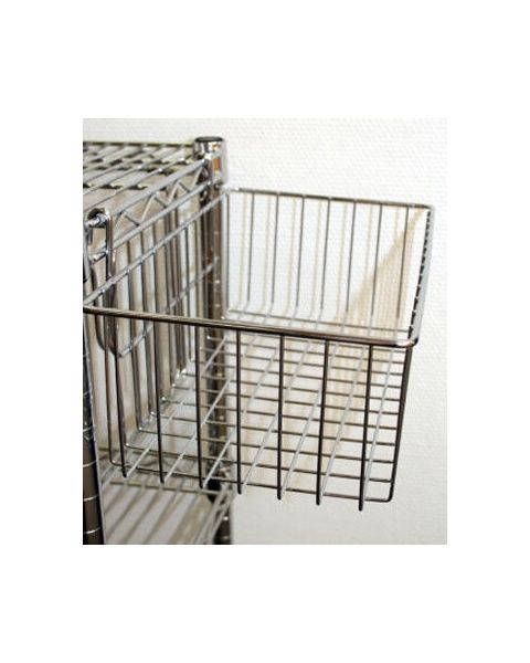 Trådkurv t/ gitter eller Tubo, krom, 36 cm