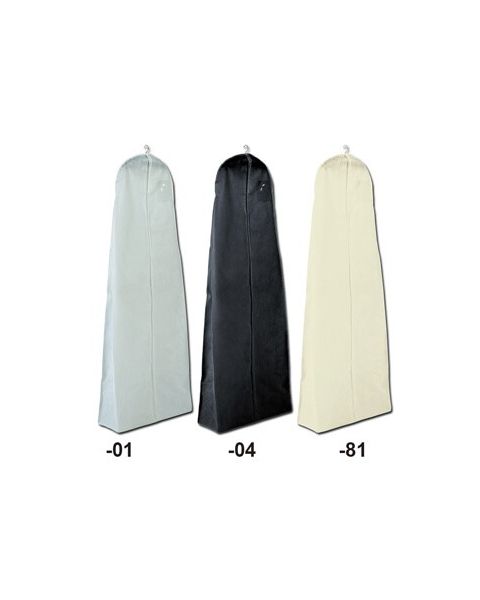 Dragtpose - Non woven - 1 stk. Hvid, creme eller sort. Vælg farve og antal