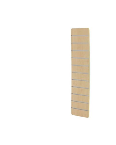 Rillepanel - Accessory. 30 x 120 cm. Vælg mellem ahorn eller hvid.