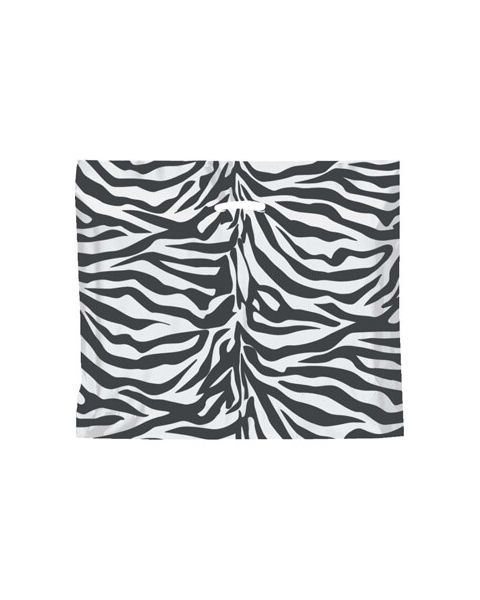 Plastposer m/ tryk - Leopard eller Zebra - Stor 56 x H 45 cm. 100 stk. Vælg tryk