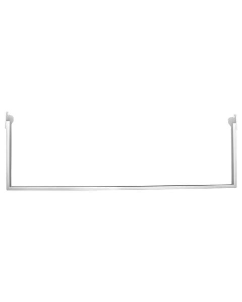 U-bøjlestang (91 cm) t/ 12 mm. - Hvid