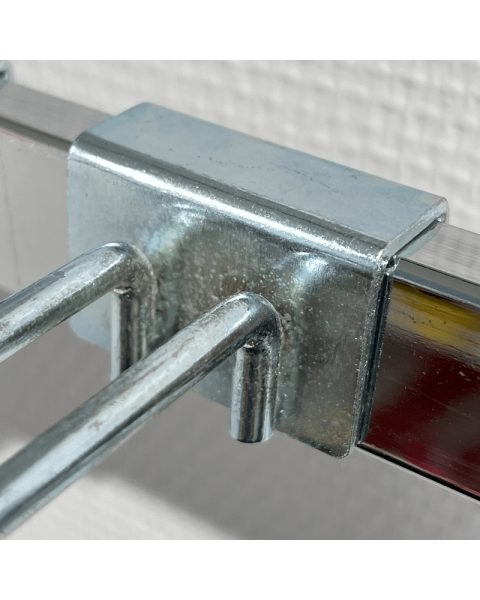 Varekrog, Euro - dobbelt - 12 mm. - Galvaniseret. 2 sortering